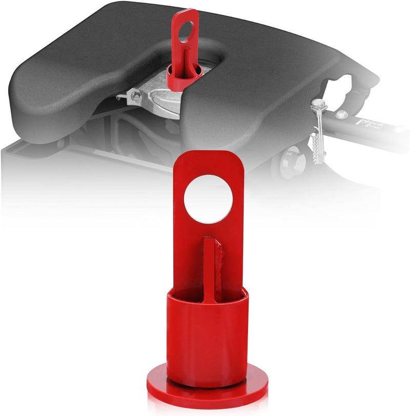 TNCZHYLX 5th Wheel Lifting Hook Wheel Hitch Trailer 5th Wheel Lifting Bracket Replace #6100, Weight Capacity of 500 Lbs - Great for Trucks and Trailers, Easy to Install (Red) - Image 1